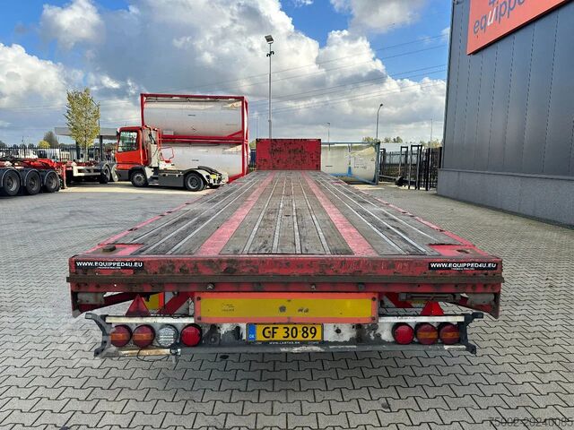 Platform trailer Kel-Berg HEAVY-DUTY MEGA PLATFORM, 1x 40FT / 2x 20FT HEC...
