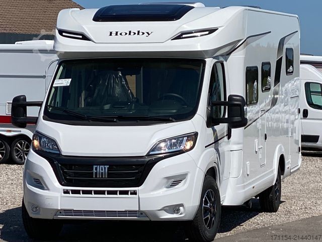 Semi-integrated camper HOBBY Optima De Luxe T70 GE,Automatik