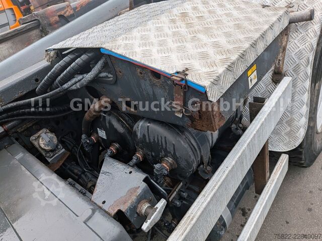 Roll-off tipper truck IVECO Trakker 410 / 6X4 / Full steel / Manual Retarder