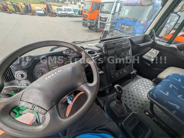 Roll-off tipper truck IVECO Trakker 410 / 6X4 / Full steel / Manual Retarder