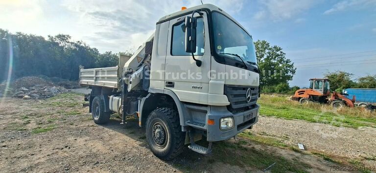 Other MERCEDES-BENZ Actros 1841 / 4X4 ALLRAD / Kipper+Kran /WENIG KM