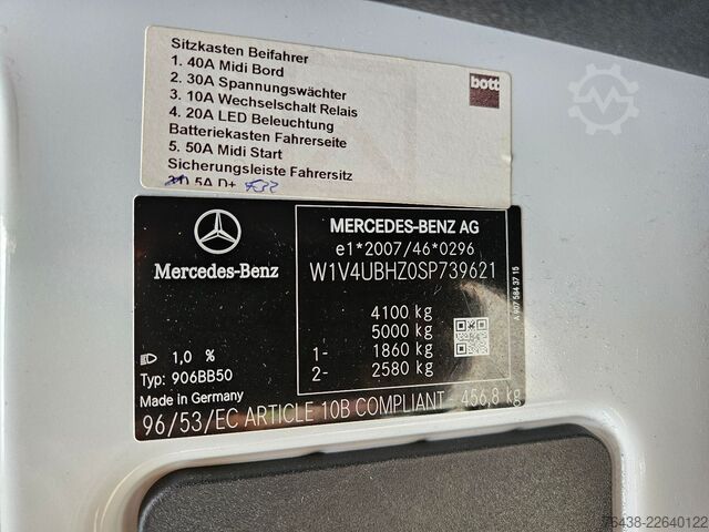 High top van MERCEDES-BENZ eSprinter 414 BOTT WERKSTATT REGALE FULL HOUSE