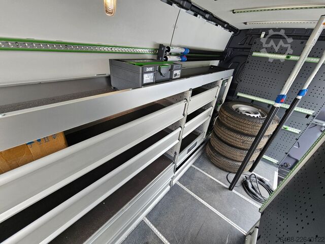 High top van MERCEDES-BENZ eSprinter 414 BOTT WERKSTATT REGALE FULL HOUSE
