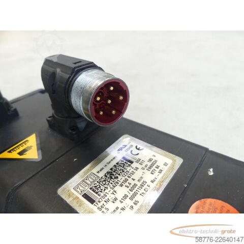 Control unit KUKA 1FK7081-5AZ91-1ZZ9-Z S04 Servomotor SN: YFW150675259011