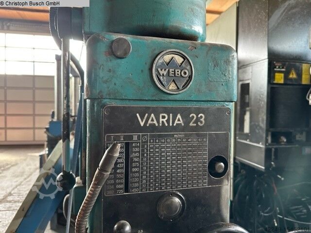 Ständerbohrmaschine WEBO Varia 23