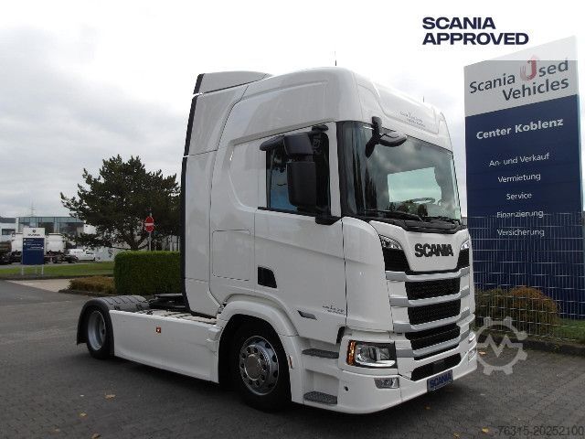 Volume tractor unit Scania R460 EB - MEGA EDiTiON - HIGHLINE - ACC - 2x TANKs