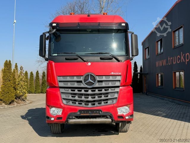 Flatbed truck MERCEDES-BENZ Arocs 2648 6x4 3 Achs Pritsche Retarder