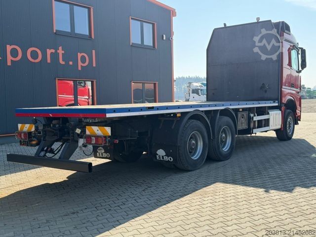 Flatbed truck MERCEDES-BENZ Arocs 2648 6x4 3 Achs Pritsche Retarder