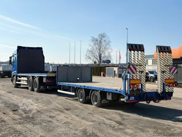 Flatbed truck SCANIA R500 6x4 Pritsche Retarder TOP!
