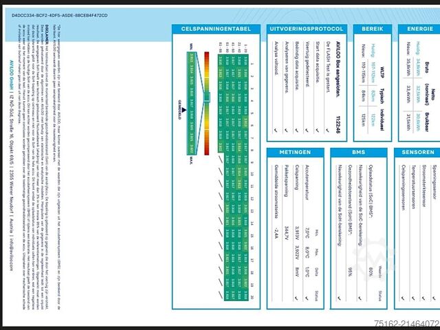 High-roof van VOLKSWAGEN CRAFTER 35 elektrisch LED