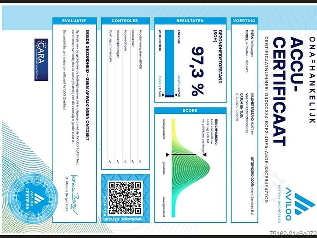 High-roof van VOLKSWAGEN CRAFTER 35 elektrisch LED