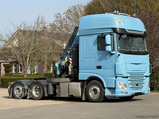 Standard tractor DAF XF 530 FTN EURO 6!! KRAAN!!FASSI 54TM!! EURO6!!...