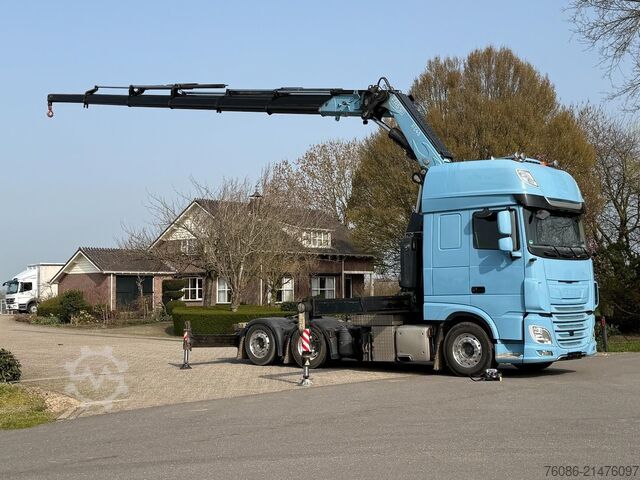 Standard tractor DAF XF 530 FTN EURO 6!! KRAAN!!FASSI 54TM!! EURO6!!...