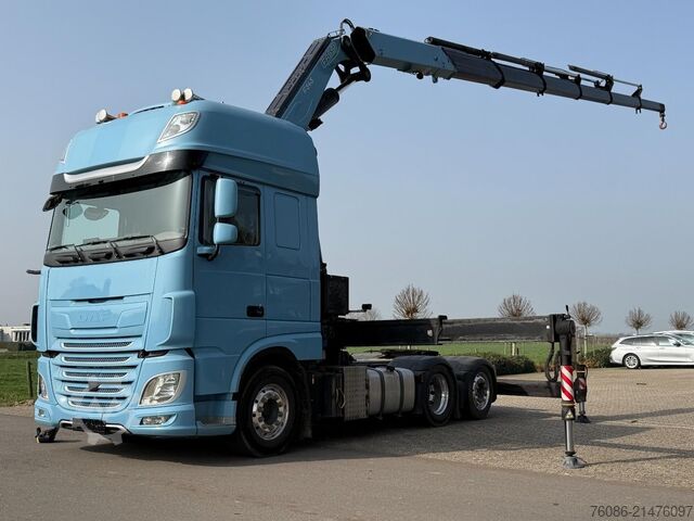 Standard tractor DAF XF 530 FTN EURO 6!! KRAAN!!FASSI 54TM!! EURO6!!...