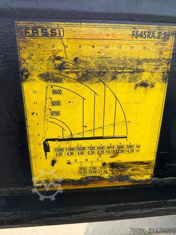 Standard tractor DAF XF 530 FTN EURO 6!! KRAAN!!FASSI 54TM!! EURO6!!...