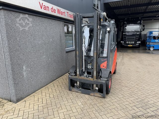 Linde H35D-02 EVO duplex 335 / 3rd / 4th function VW Diesel 2019 12,020 hours LINDE H35D-02 EVO duplo335 / 3e / 4e functie VW Diesel 2019 12.020 uur