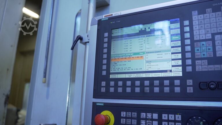 Horizontales Bearbeitungszentrum BURKHADT & WEBER MCX 1200