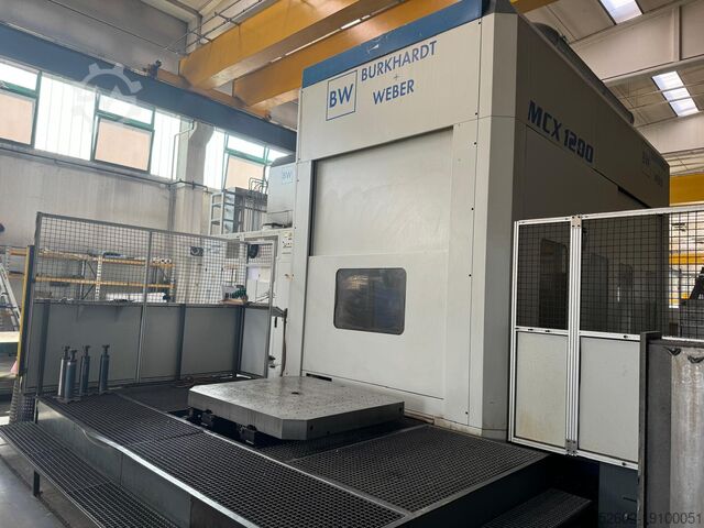 Horizontales Bearbeitungszentrum BURKHADT & WEBER MCX 1200