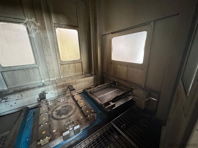 Horizontales Bearbeitungszentrum BURKHADT & WEBER MCX 1200