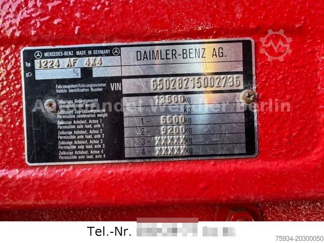 Other MERCEDES-BENZ 1224 AF SK LF16/12 4x4 ohne Heckpumpe orig 23tkm