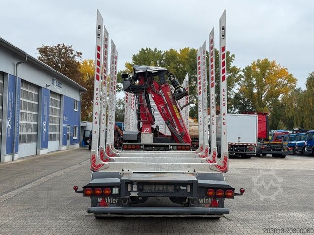 Holztransport Anhänger  Janzen T RH19 Holzanhänger 2 Achse 19.000 Kg