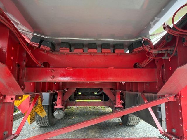 Tipper semitrailer KEMPF Aluhalbschalenmulde, SKM 35/3 AR, 35 cbm