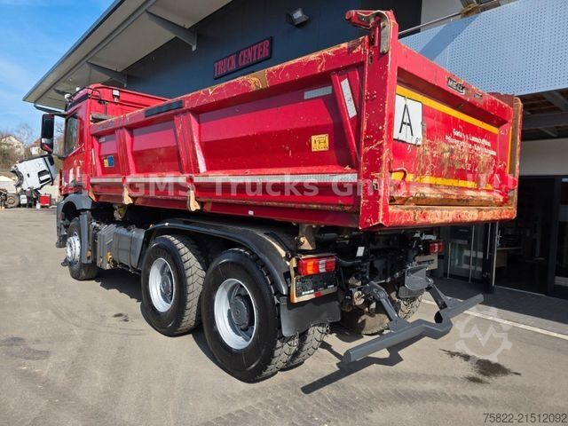Dreiseitenkipper LKW MERCEDES-BENZ Arocs 2643 / 6X4 / Ret / Meiller BORDMATIK