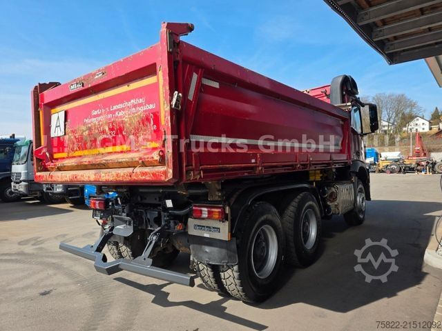 Dreiseitenkipper LKW MERCEDES-BENZ Arocs 2643 / 6X4 / Ret / Meiller BORDMATIK