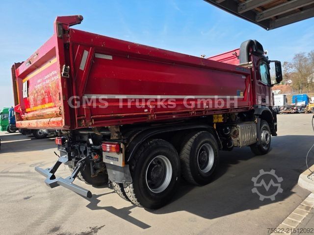 Dreiseitenkipper LKW MERCEDES-BENZ Arocs 2643 / 6X4 / Ret / Meiller BORDMATIK