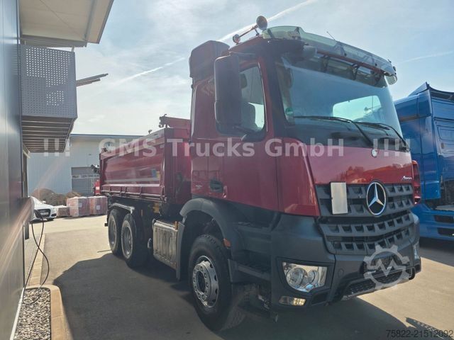 Dreiseitenkipper LKW MERCEDES-BENZ Arocs 2643 / 6X4 / Ret / Meiller BORDMATIK