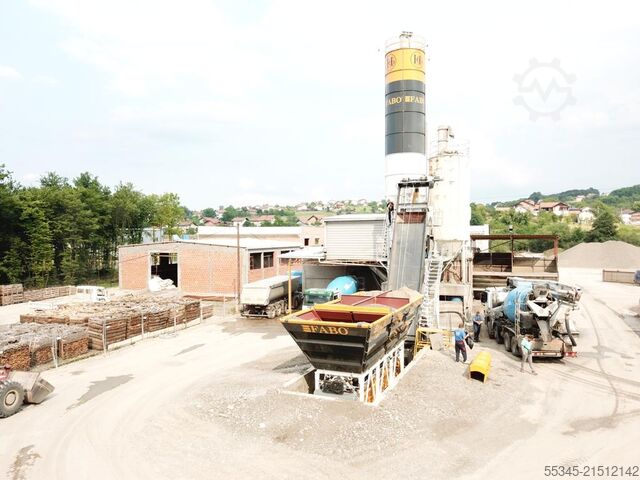 Transportbetonwerk Stationary Concrete Mixing Plant Stationary asphalt mix plant