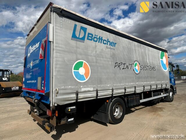 LKW mit Pritsche & Plane MAN TGM 15.290/LBW Palfinger 1500K/Edscha