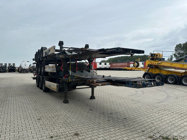 Containertransport Krone stack of 3x 2013/2014 KRONE 40FT/45FT chassis /...