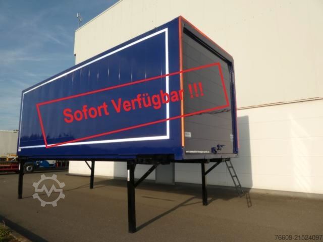 Anhänger-Wechselpritsche KRONE Heck Alu.- Rolltor