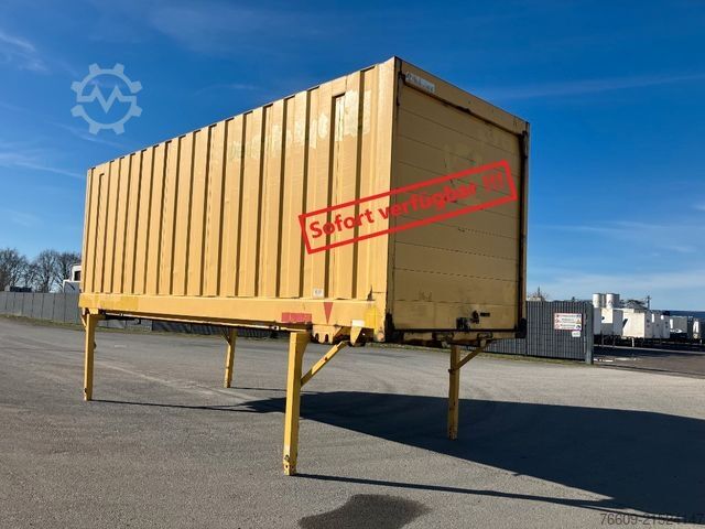 Anhänger-Wechselpritsche KRONE Wechselbrücke Koffer