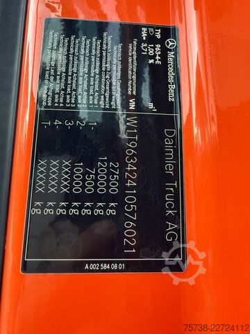 Standard SZM MERCEDES-BENZ Actros 2663 LS /Retarder/BigSpace/Hydraulik/EU6E