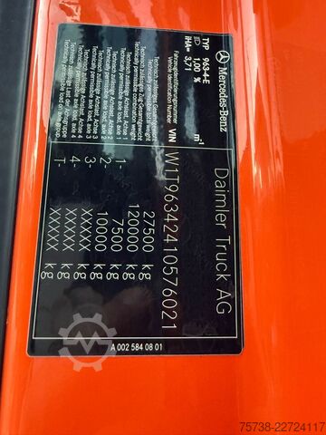 Schwerlast LKW/SZM MERCEDES-BENZ Actros 2663 LS /Retarder/BigSpace/Hydraulik/EU6E