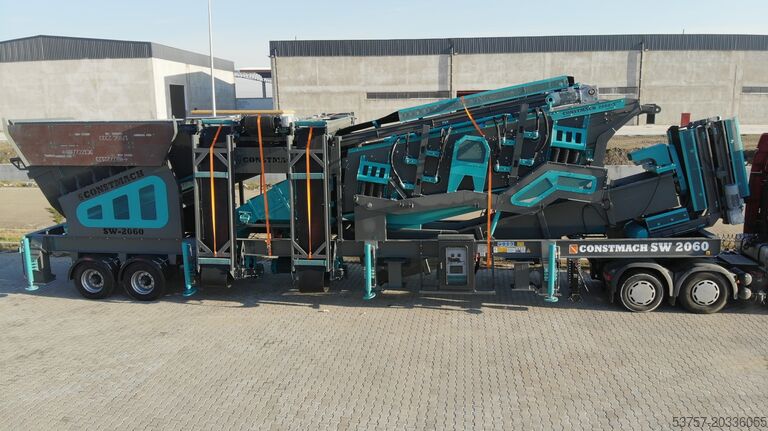 Sandwaschanlage / Kieswaschanlage Constmach Sand Washing Plant Mobile Sand Screening & Washing Plant