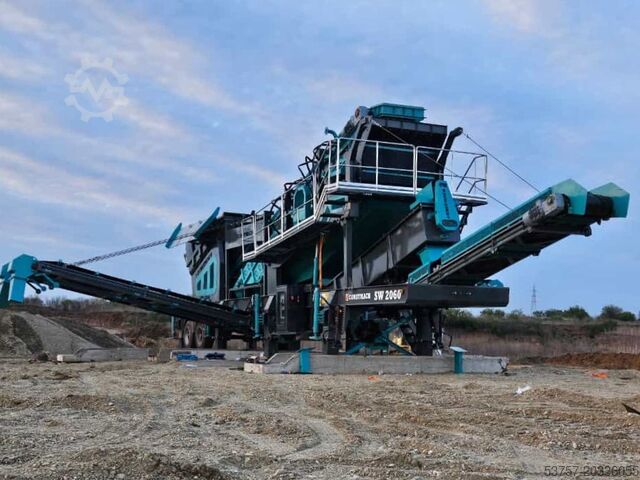 Sandwaschanlage / Kieswaschanlage Constmach Sand Washing Plant Mobile Sand Screening & Washing Plant