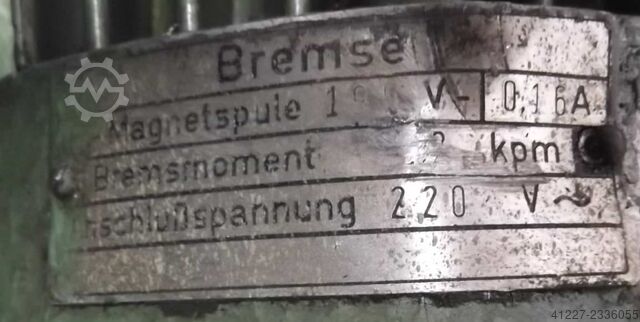 Gear motor 2.2 kW 223 rpm Bockwoldt CB2-100I/4DFBR