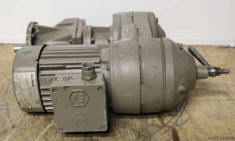 Adjustable geared motor 0.55 kW 15-90 rpm Hant 13-ha00-80-4 EX