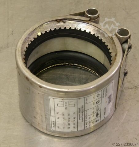 Rohrkupplung Edelstahl Kupplung Norma GRIP E W5 114,3