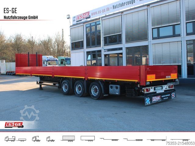 Auflieger mit Arbeitsbühne KÖGEL 3-Achs MEGA Sattelanhänger