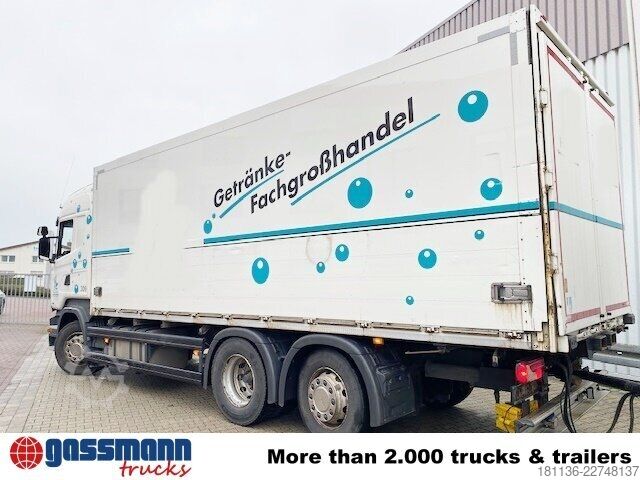 Box truck Scania R450 LB 6x2-4 Getränkekoffer, Retarder,