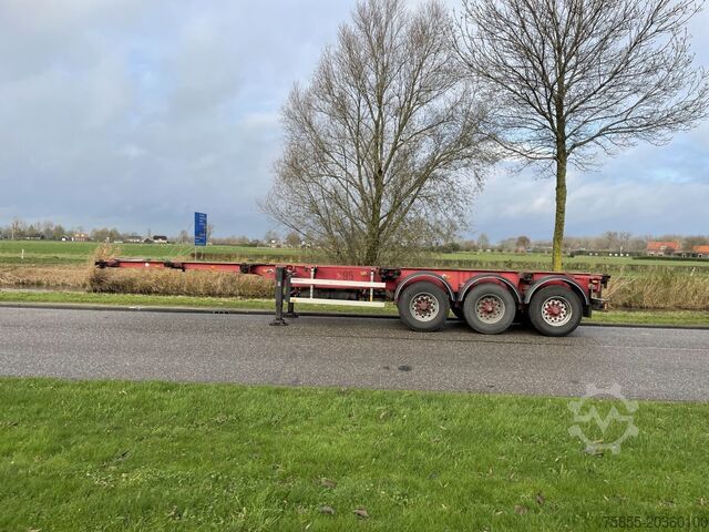 Container transport Burg BPO 12-27 CCXHX 20-30FT Chassis / BPW Alxes / A...