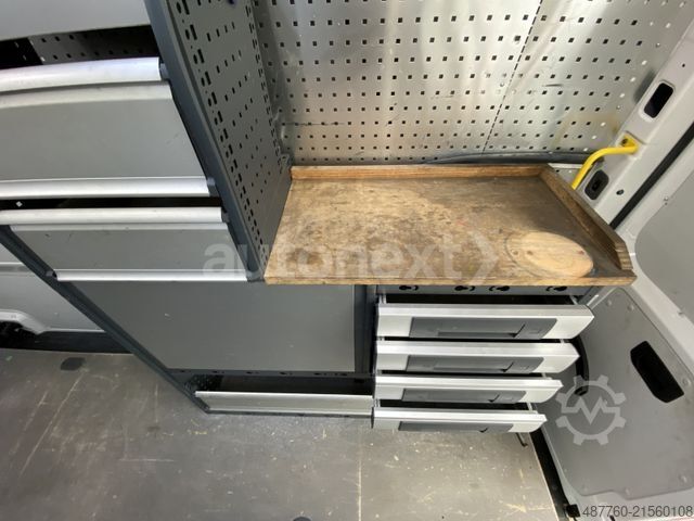 High top van VW Crafter 35 *WERKSTATT* AHK3,5t+230V+Dachträger
