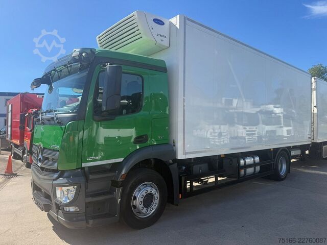 Kühlkoffer-LKW MERCEDES-BENZ ANTOS 1836 L Kühlkoffer 7,40 m LBW 2 T*CARRIER