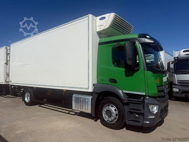 Kühlkoffer-LKW MERCEDES-BENZ ANTOS 1836 L Kühlkoffer 7,40 m LBW 2 T*CARRIER