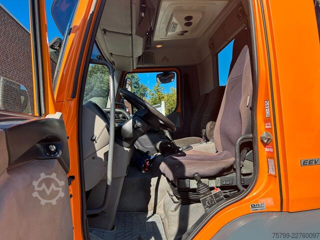 Dreiseitenkipper LKW DAF 16.250LF Meiller 3-Skipper +MKG HLK106-HP Kran