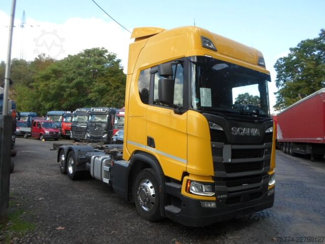 Swap body truck SCANIA R 410/ BDF/ Lenkache/Retarder